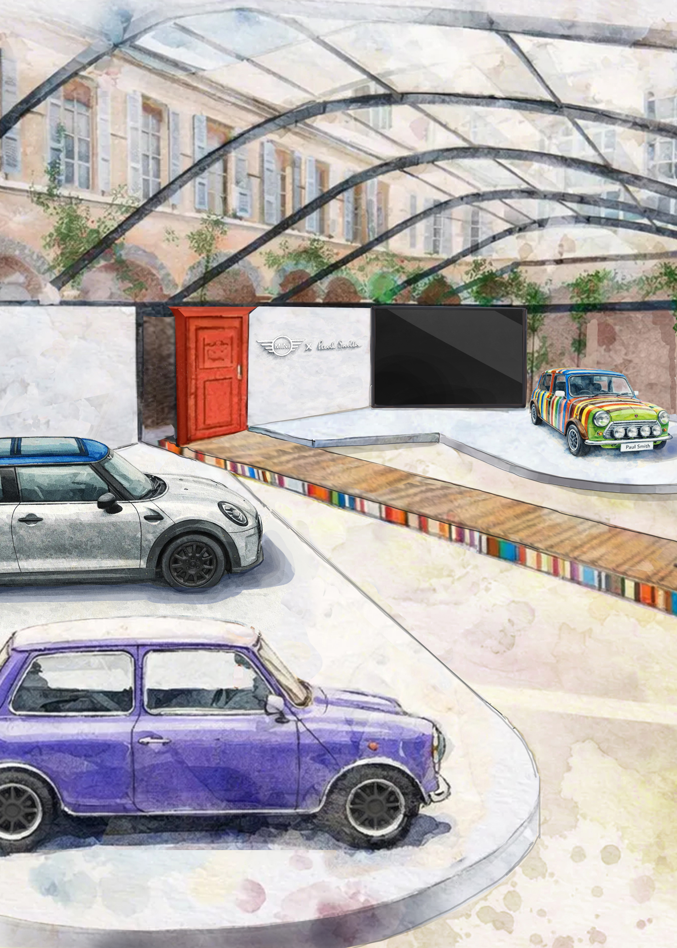 The MINI Paul Smith Edition at Salone